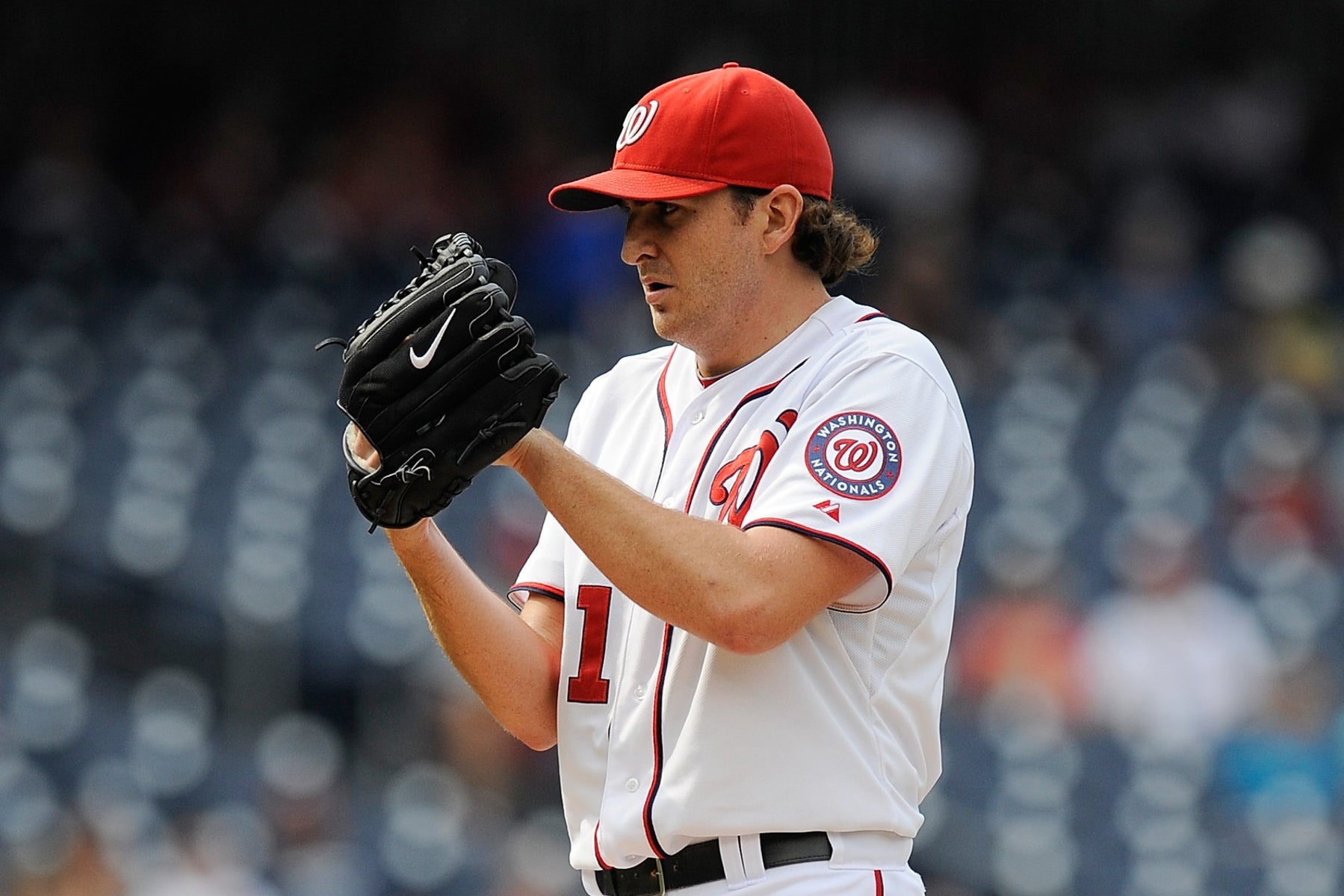 John Lannan delivering a pitch for the Philadelphia Phillies